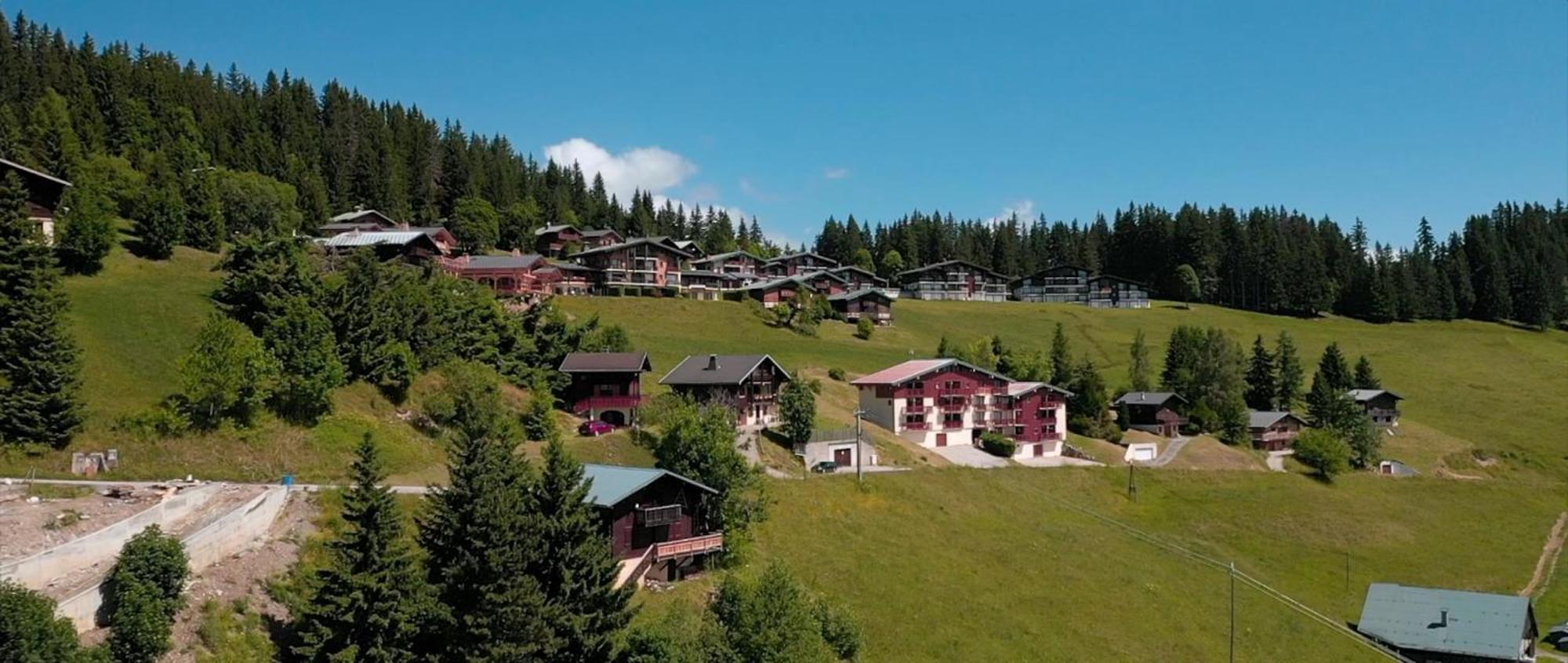 Demi Chalet Le Lachat Notre-Dame-de-Bellecombe Exterior photo
