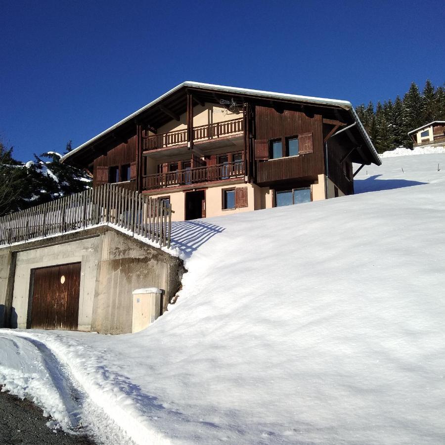 Demi Chalet Le Lachat Notre-Dame-de-Bellecombe Exterior photo