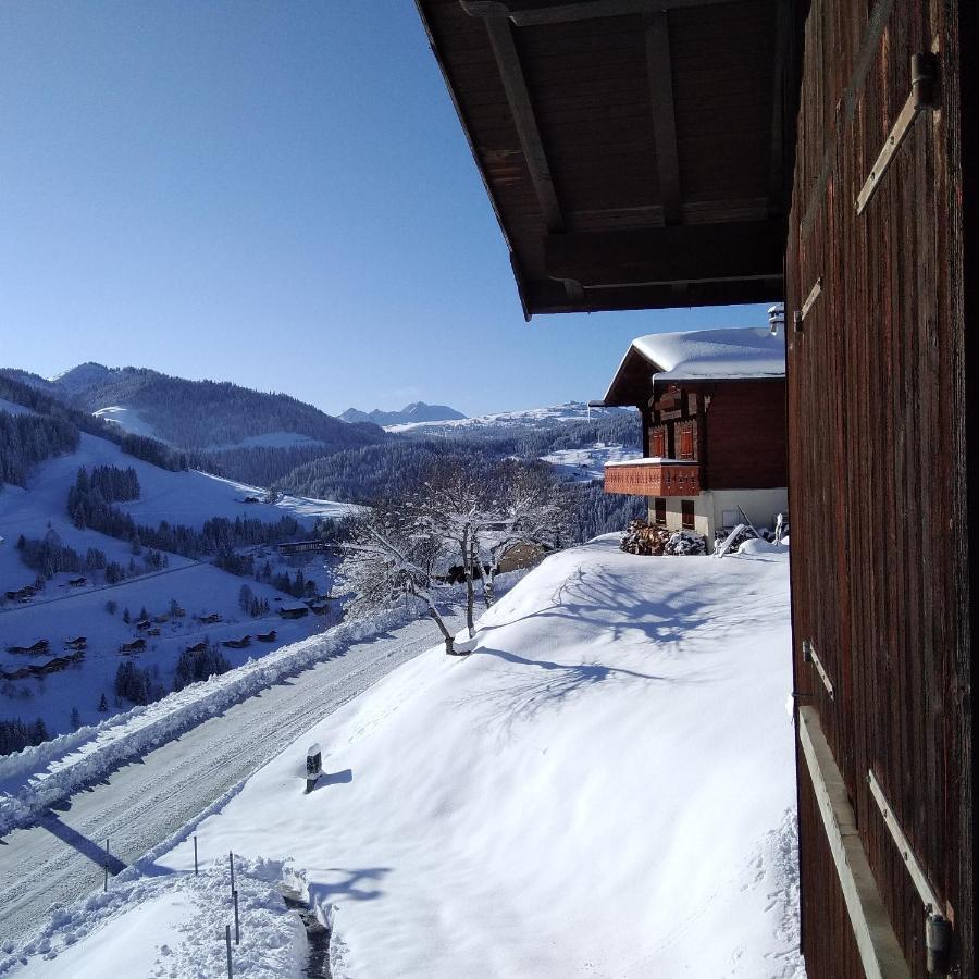 Demi Chalet Le Lachat Notre-Dame-de-Bellecombe Exterior photo